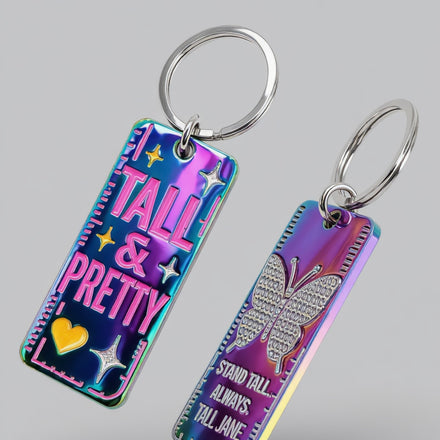 TALL & PRETTY COLLECTOR KEYCHAIN